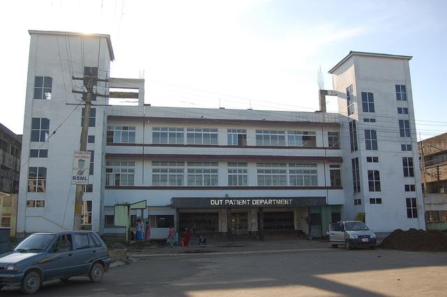 View of SilcharMedicalCollegeOPD