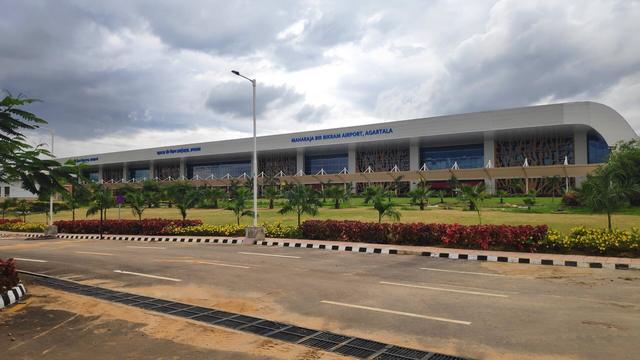 Mbb airport (Agartala, where the college is located)