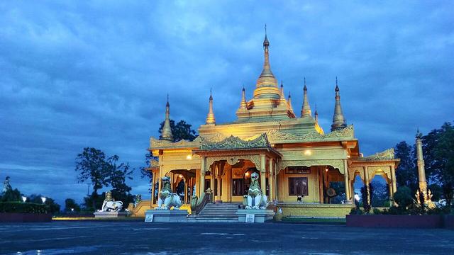 Golden Pagoda Namsai Arunachal Pradesh (Arunachal Pradesh, where the college is located)
