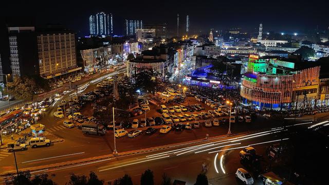 Deewali New market (Bhopal, where the college is located)