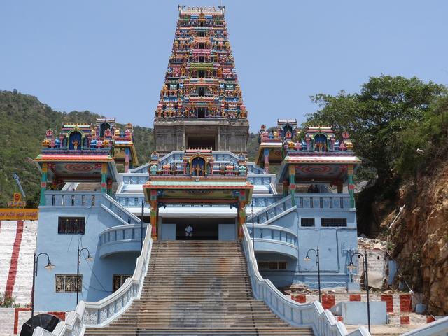 Maruthamalai Rajagopuram (Coimbatore, where the college is located)