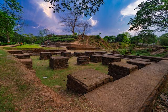 South East Corner view of the Elephant stables at Barabati Fort , Cuttack (Cuttack, where the college is located)