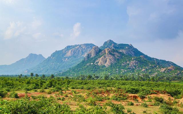 Trikut Hills (Deoghar, where the college is located)