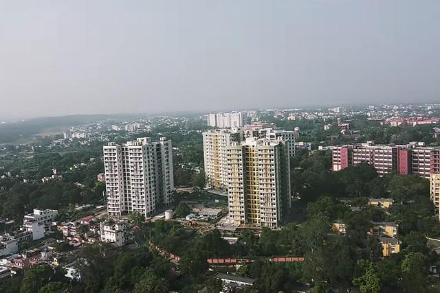Skyline of dhanbad (Dhanbad, where the college is located)