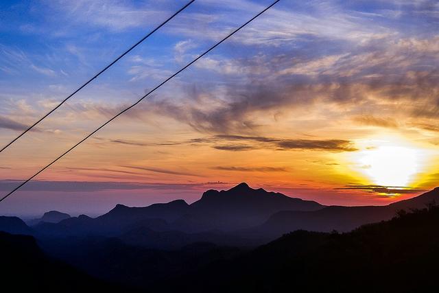 Sunrise at Munnar,Kerala (Idukki, where the college is located)