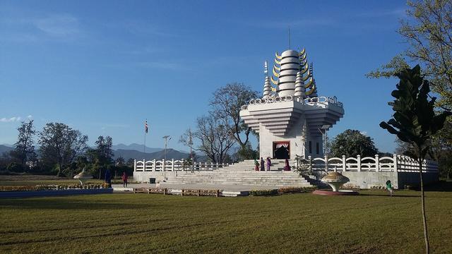 Temple of God Pakhangba of Sanamahi religion inside the Kangla Fort, Imphal West, Manipur (Imphal, where the college is located)