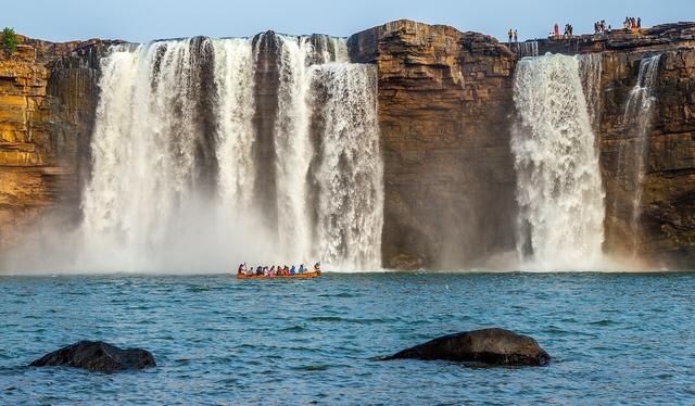 The Chitrakote Falls (Jagdalpur, where the college is located)