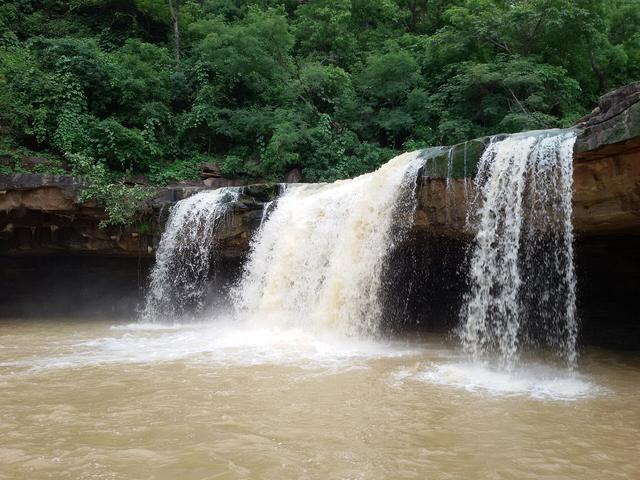 Khapan waterfall (Jagdalpur, where the college is located)