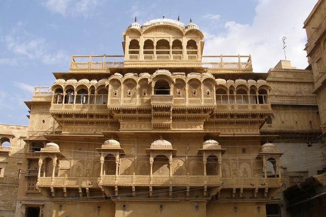 Jaisalmer, India, Palace, Haveli (Jaisalmer, where the college is located)