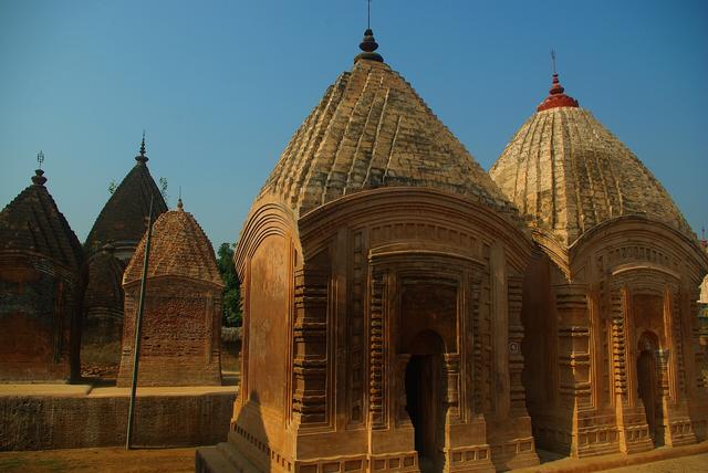Cluster of temples in the village of Maluti at Dumka district in Jharkhand State (Jharkhand, where the college is located)