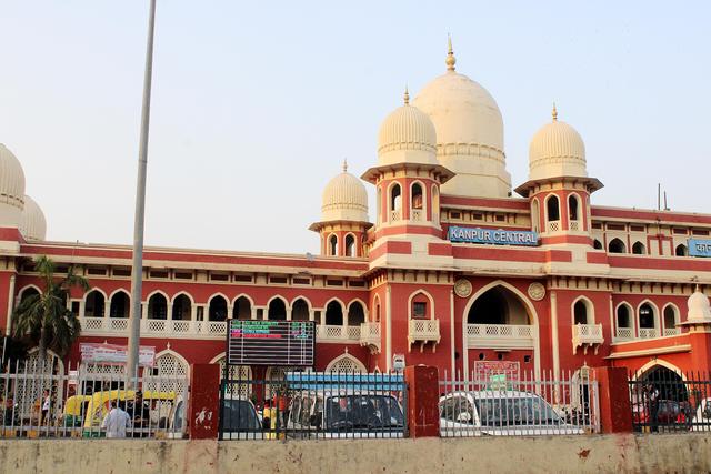 Kanpur Central Railway Station Building (Cant Side View) (Kanpur, where the college is located)