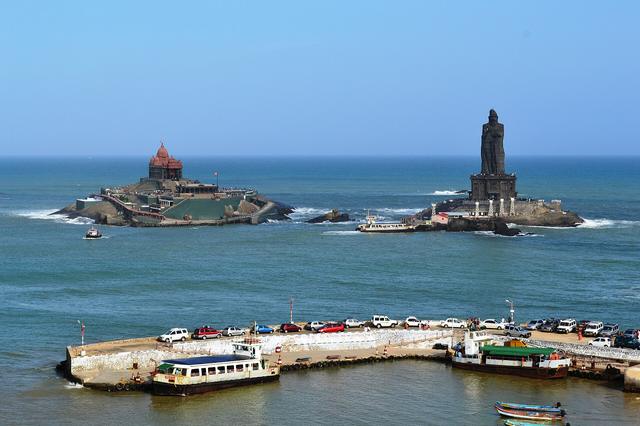 Vivekananda Rock Memorial, Kanyakumari (Kanyakumari, where the college is located)