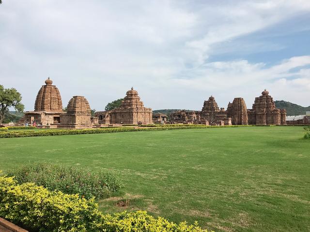 7th - 9th century Hindu and Jain temples, Pattadakal monuments Karnataka (Karnataka, where the college is located)