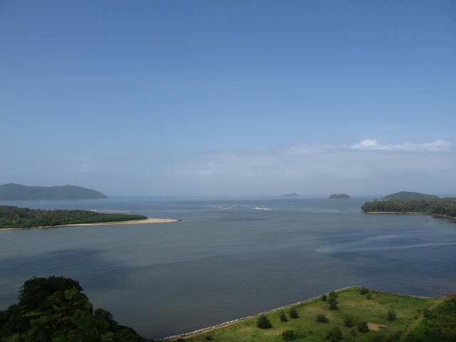 Arabian sea from Sadashivgarh fort (Karwar, where the college is located)