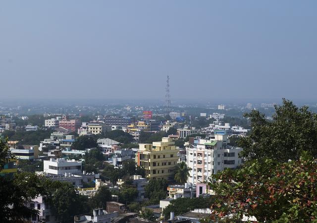 Khammam town-14-12-2015 (Khammam, where the college is located)
