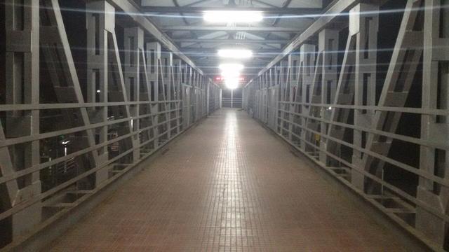 Khandwa Railway Station Footbridge, Madhya Pradesh (Khandwa, where the college is located)