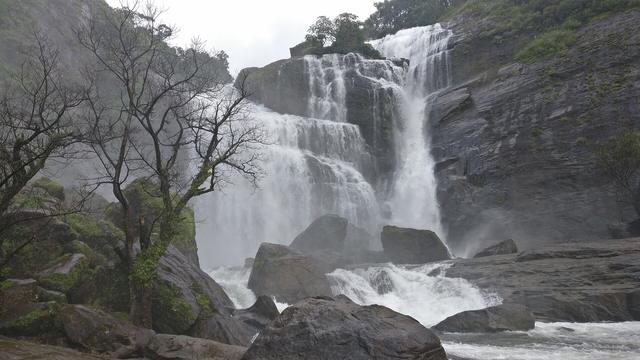 Mallalli falls (Kodagu, where the college is located)