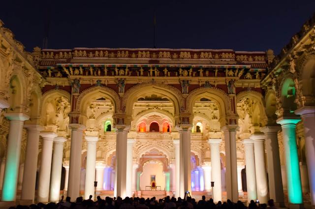 Thirumalai nayakar mahal (Madurai, where the college is located)