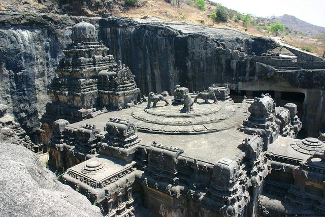 Ellora cave16 (Maharashtra, where the college is located)