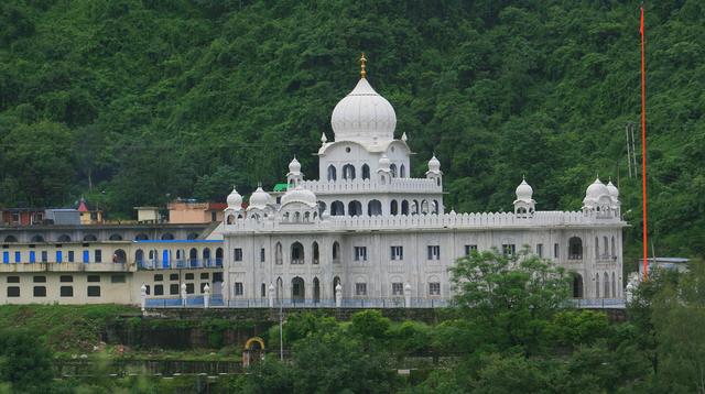 Gurudwara in Mandi (Mandi, where the college is located)