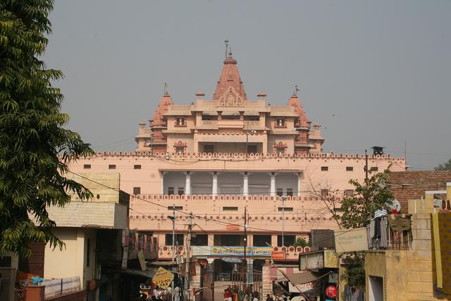 Mathura Temple-Mathura-India0002 (Mathura, where the college is located)