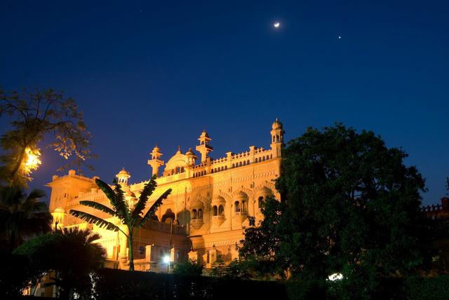 Mustafa Castle -- night shot (Meerut, where the college is located)
