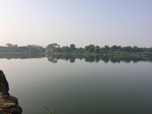 Godavari river, Trikut, Nanded (Nanded, where the college is located)
