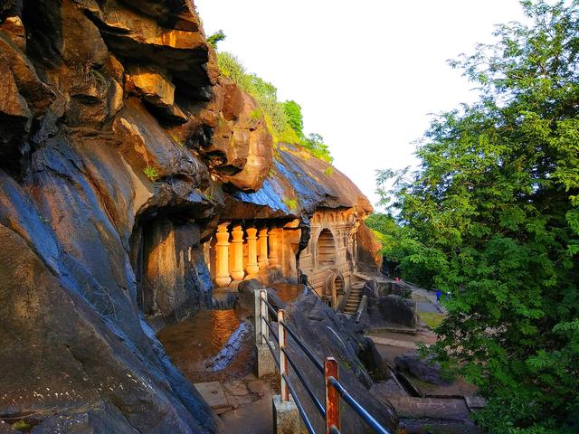 PandavLena Caves Nashik (Nasik, where the college is located)