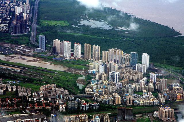 Navi Mumbai Skyline (Navi Mumbai, where the college is located)
