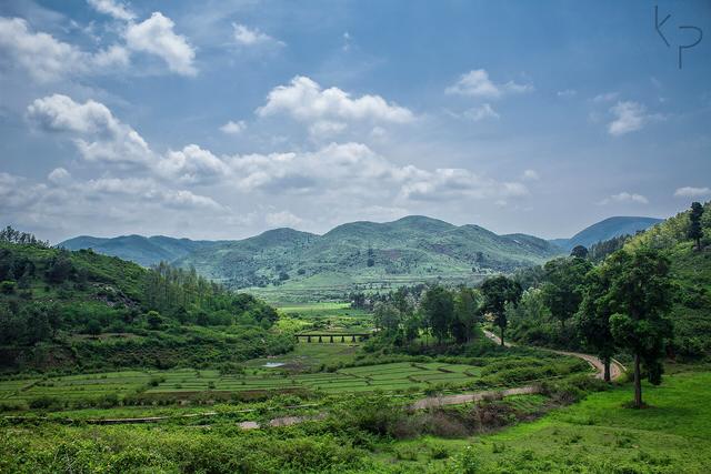 View in the way to Paderu (Paderu, where the college is located)