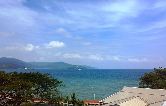 View from South Point, (Port Blair, India) (Port Blair, where the college is located)