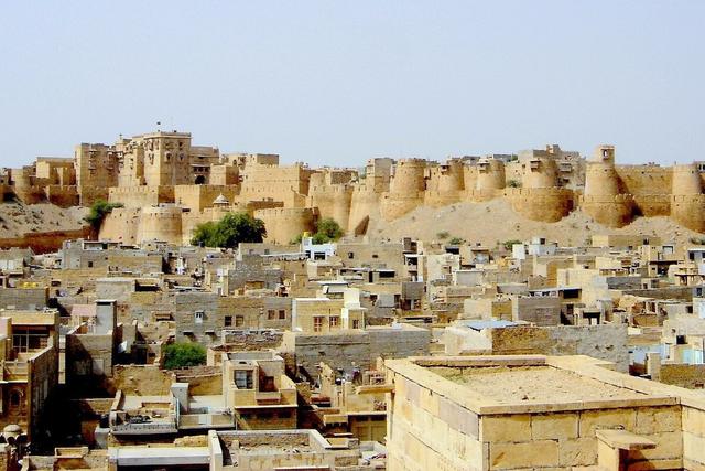 Jaisalmer forteresse (Rajasthan, where the college is located)