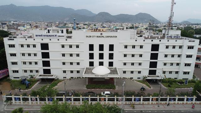 Salem Corporation Head office panoramic view (Salem, where the college is located)