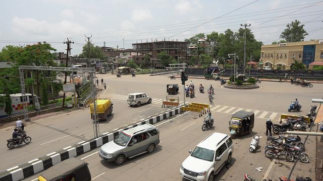Satna - Civil Line Square (Satna, where the college is located)
