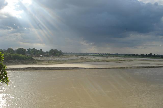 River GARRAH Shahjahanpur, Uttar pradesh, India (Shahjahanpur, where the college is located)