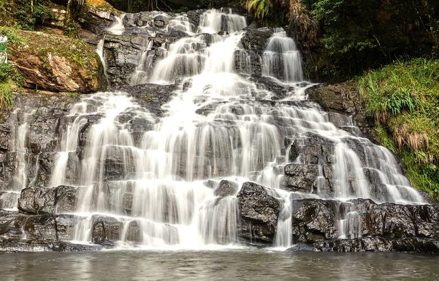 Elephant Falls II, Shillong (Shillong, where the college is located)