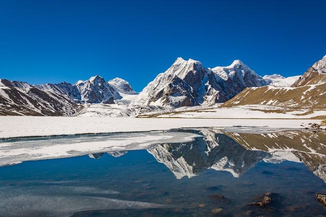 Gurudongmar Lake Sikkim, India (edit) (Sikkim, where the college is located)