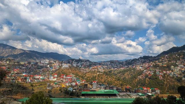 Solan panorama (Solan, where the college is located)