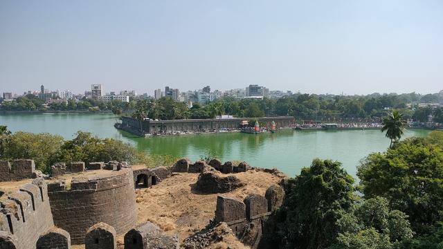 Siddheshwar Mandir View from Solapur Fort (Solapur, where the college is located)
