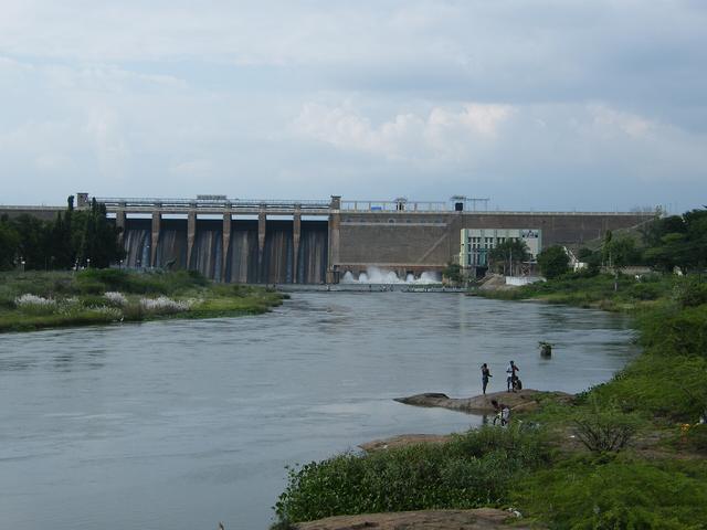 Vaigai Dam, Theni district, Tamil Nadu, India (Theni, where the college is located)