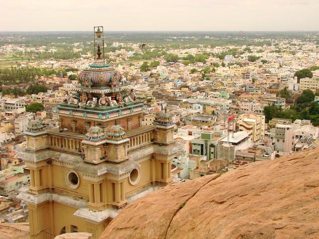 Rock Fortress - Tiruchirappalli - India (Trichy, where the college is located)