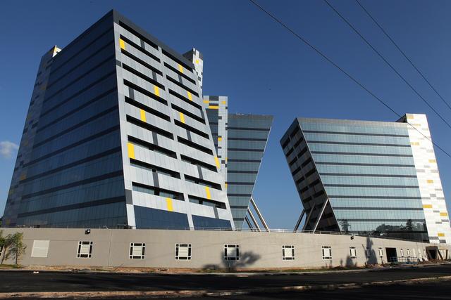 Technopark Phase III Buildings February (Trivandrum, where the college is located)