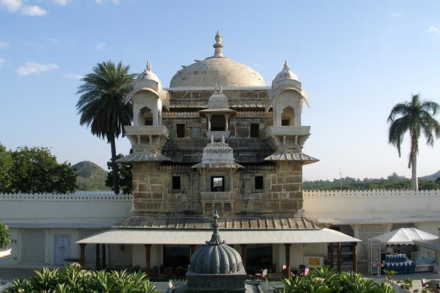 Udaipur, India, Jag Mandir Palace (Udaipur, where the college is located)