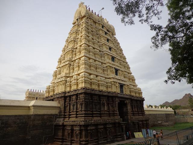 Temple in Vellore Fort (Vellore, where the college is located)