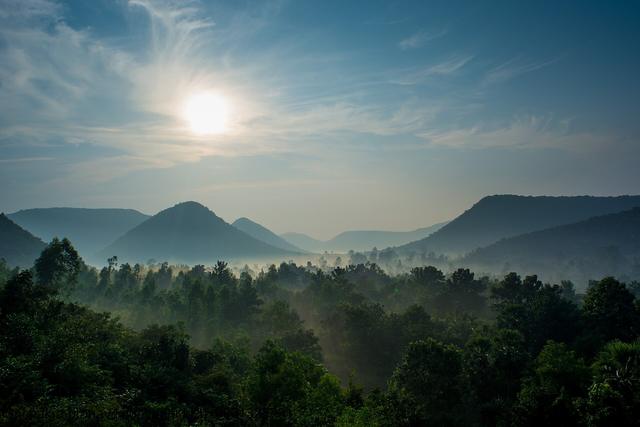 Kambalakonda wildlife sanctuary Landscape (Visakhapatnam, where the college is located)
