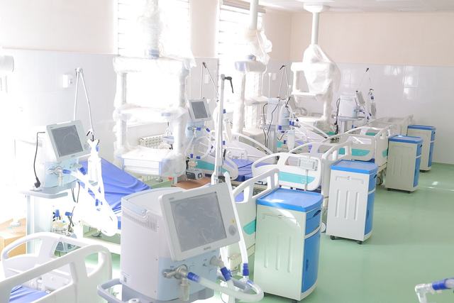 Inside the institute's clinic