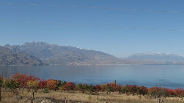 Toktogul lake, Jalal-Abad region