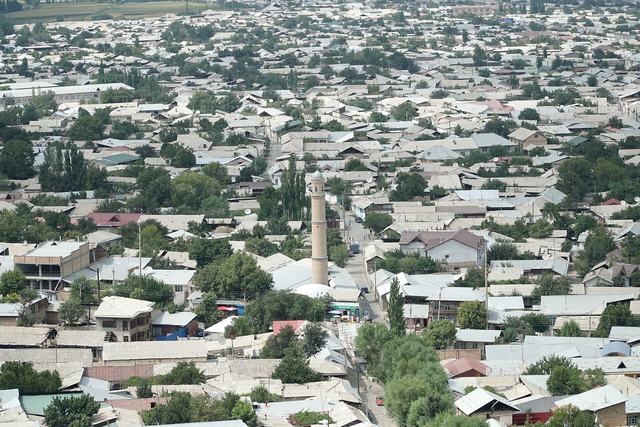 Osh from Sulayman Mountain