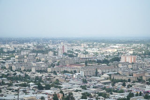Osh from Sulayman Mountain