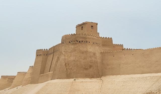 Old city wall, Khiva